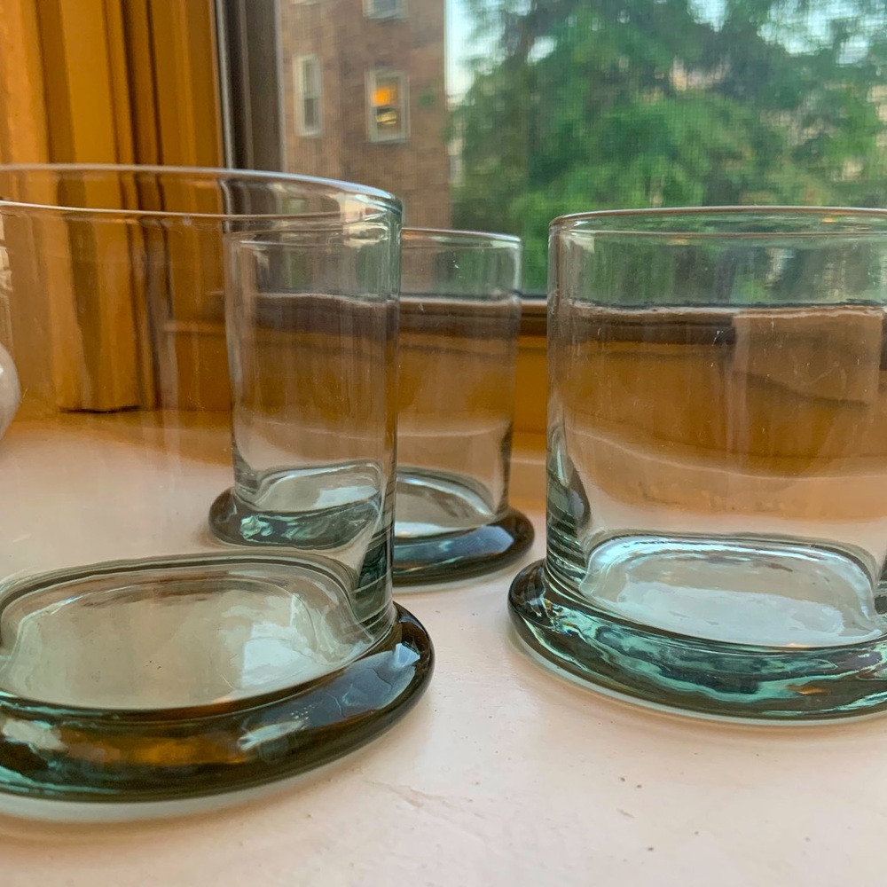 ⚡️SOLD⚡️Set of 3 Drink Glasses